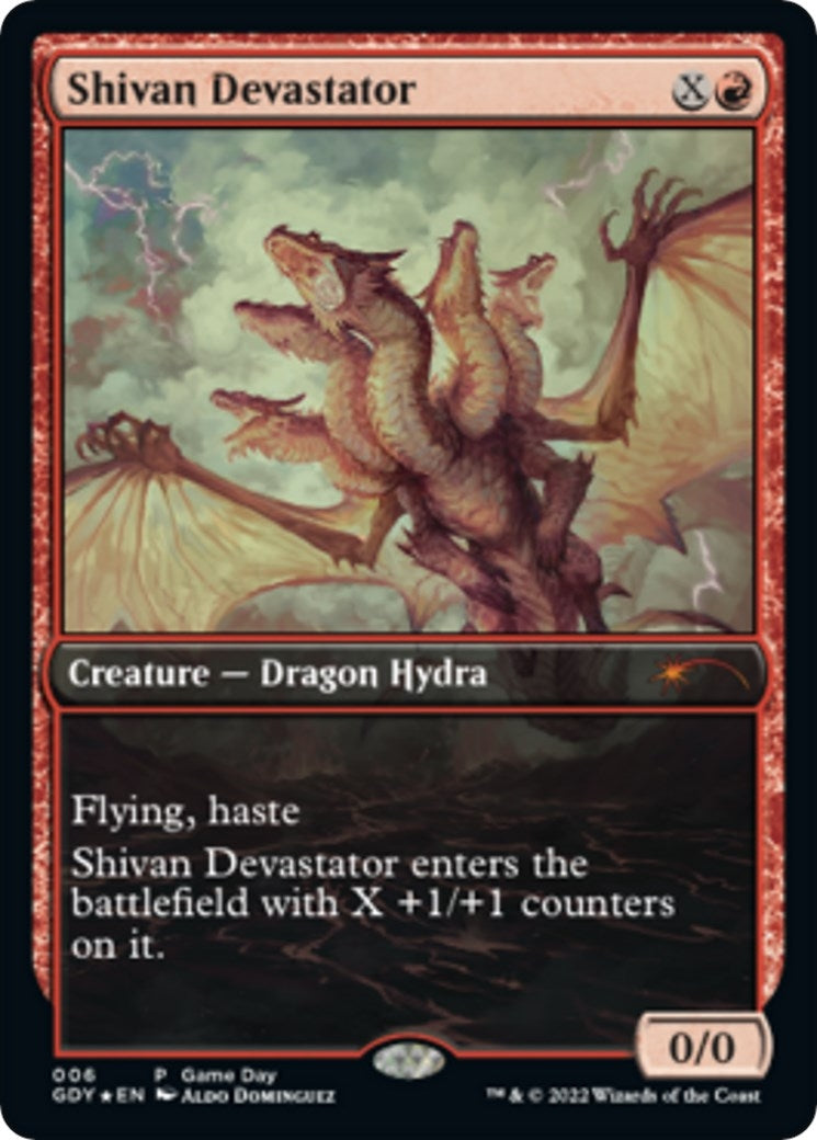 Image for Shivan Devastator (6) (Game Day & Store Championship Promos) - Magic: The Gathering