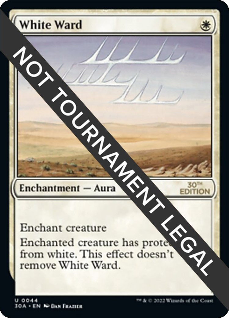 Image for White Ward (44) - Magic: The Gathering