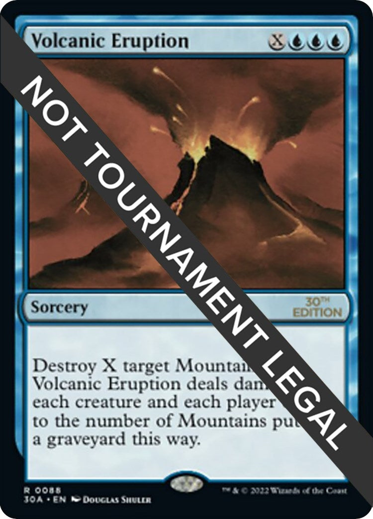 Image for Volcanic Eruption (88) - Magic: The Gathering