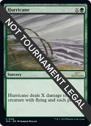 Image for Hurricane (196) - Magic: The Gathering