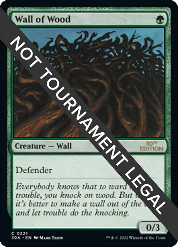 Image for Wall of Wood (221) - Magic: The Gathering