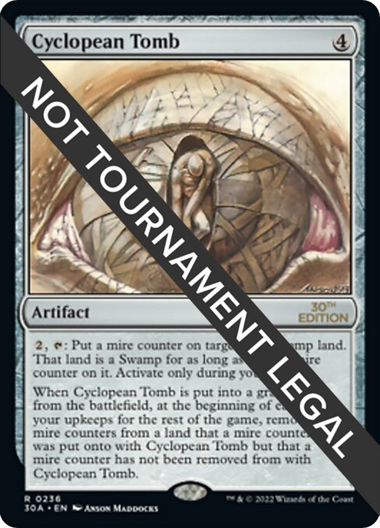 Image for Cyclopean Tomb (236) - Magic: The Gathering