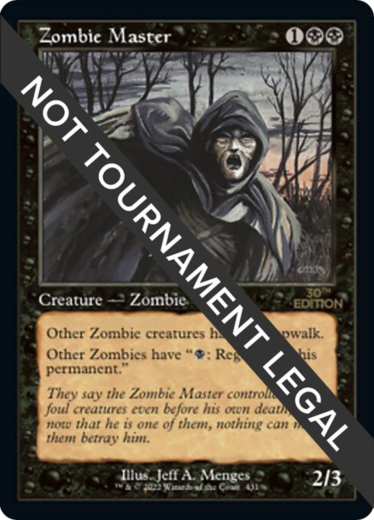 Image for Zombie Master (Retro Frame) (431) - Magic: The Gathering