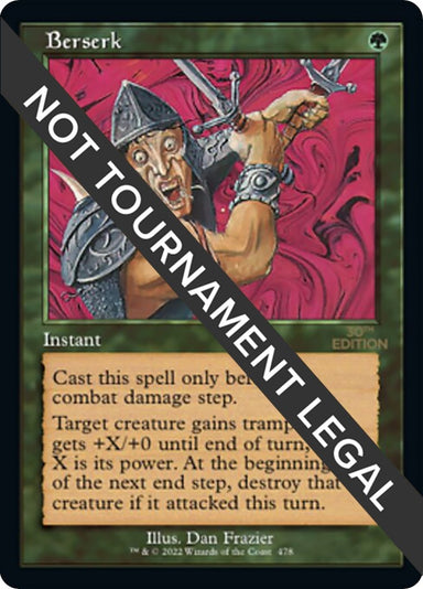 Image for Berserk (Retro Frame) (478) - Magic: The Gathering