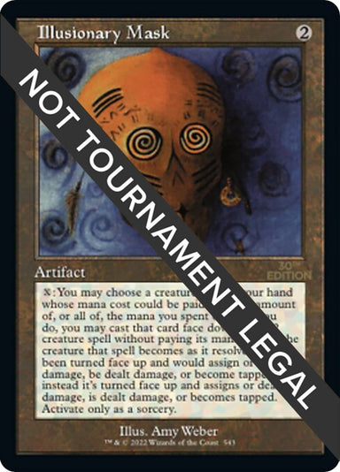 Image for Illusionary Mask (Retro Frame) (543) - Magic: The Gathering