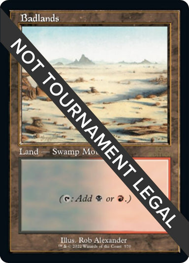 Image for Badlands (Retro Frame) (570) - Magic: The Gathering