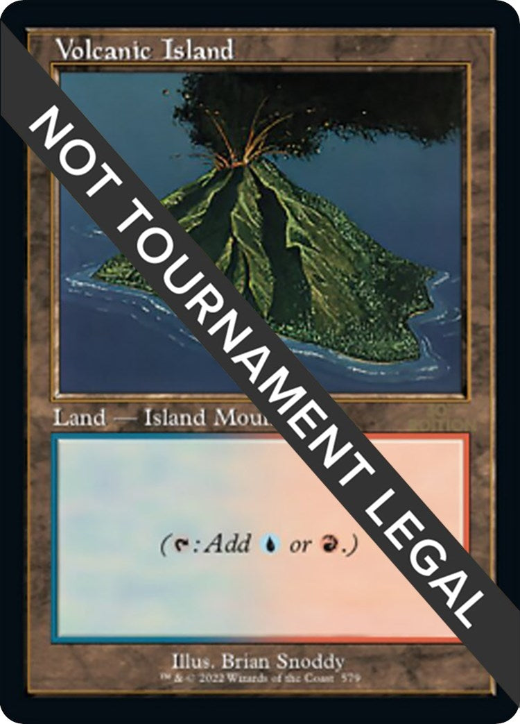 Image for Volcanic Island (Retro Frame) (579) - Magic: The Gathering