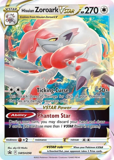 Image for Hisuian Zoroark VSTAR - SWSH298 (SWSH298) (SWSH: Sword & Shield Promo Cards) - Pokemon