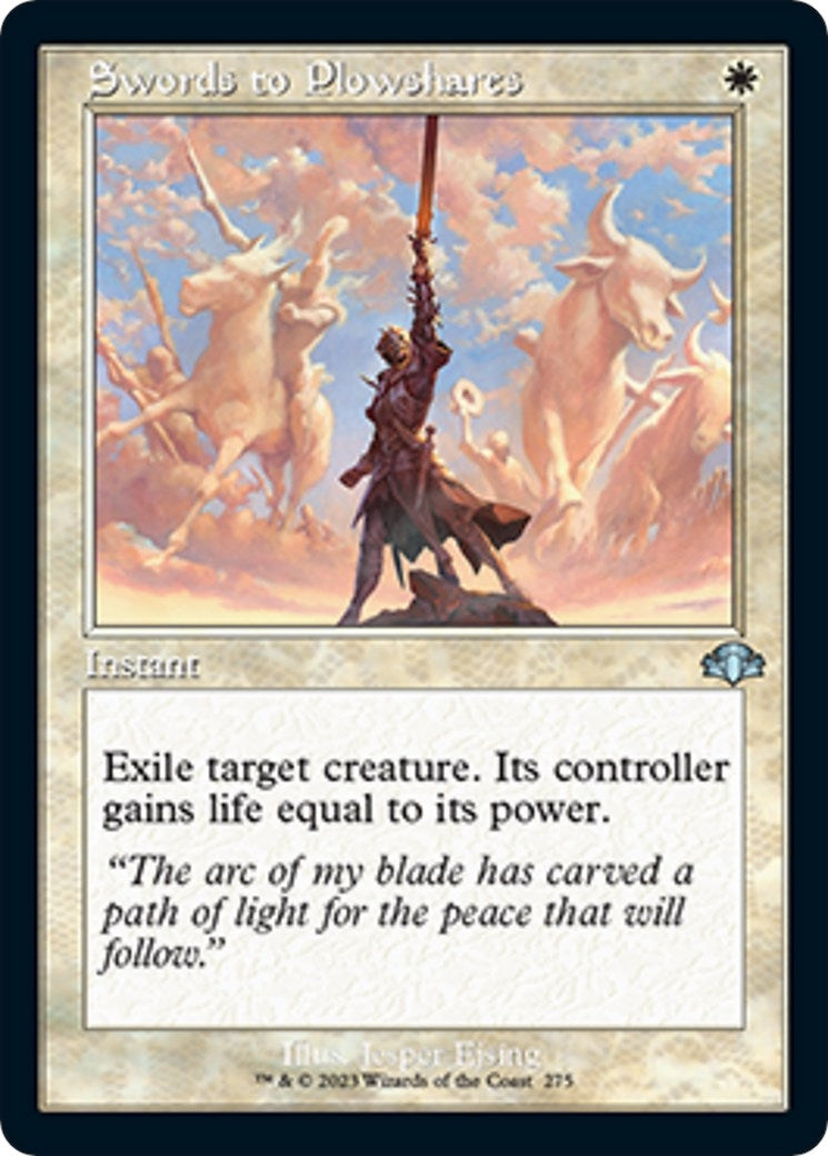 Image for Swords to Plowshares (Retro Frame) (275) - Magic: The Gathering