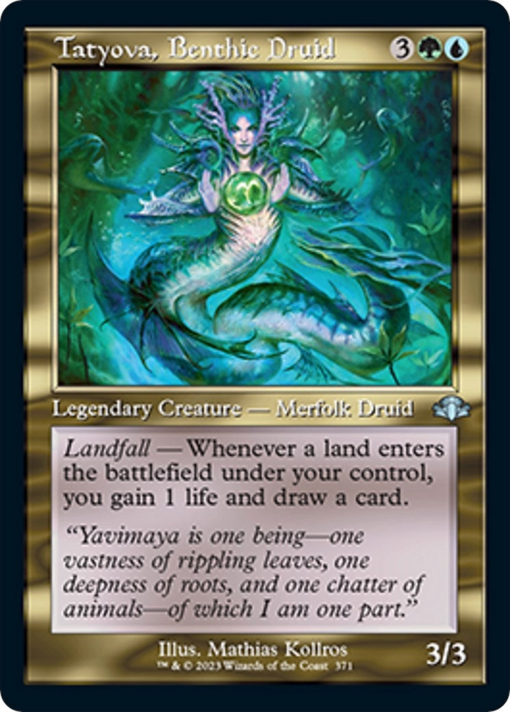 Image for Tatyova, Benthic Druid (Retro Frame) (371) - Magic: The Gathering