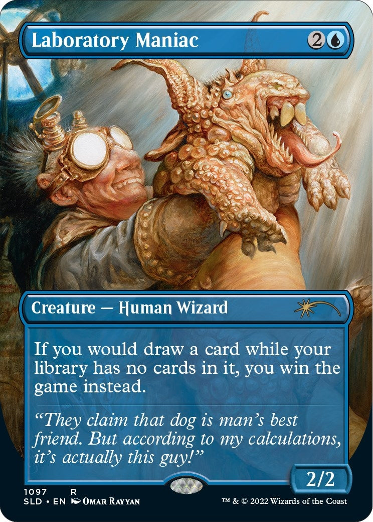 Image for Laboratory Maniac (Borderless) (1097) (Secret Lair Drop Series) (SLD) - Magic: The Gathering