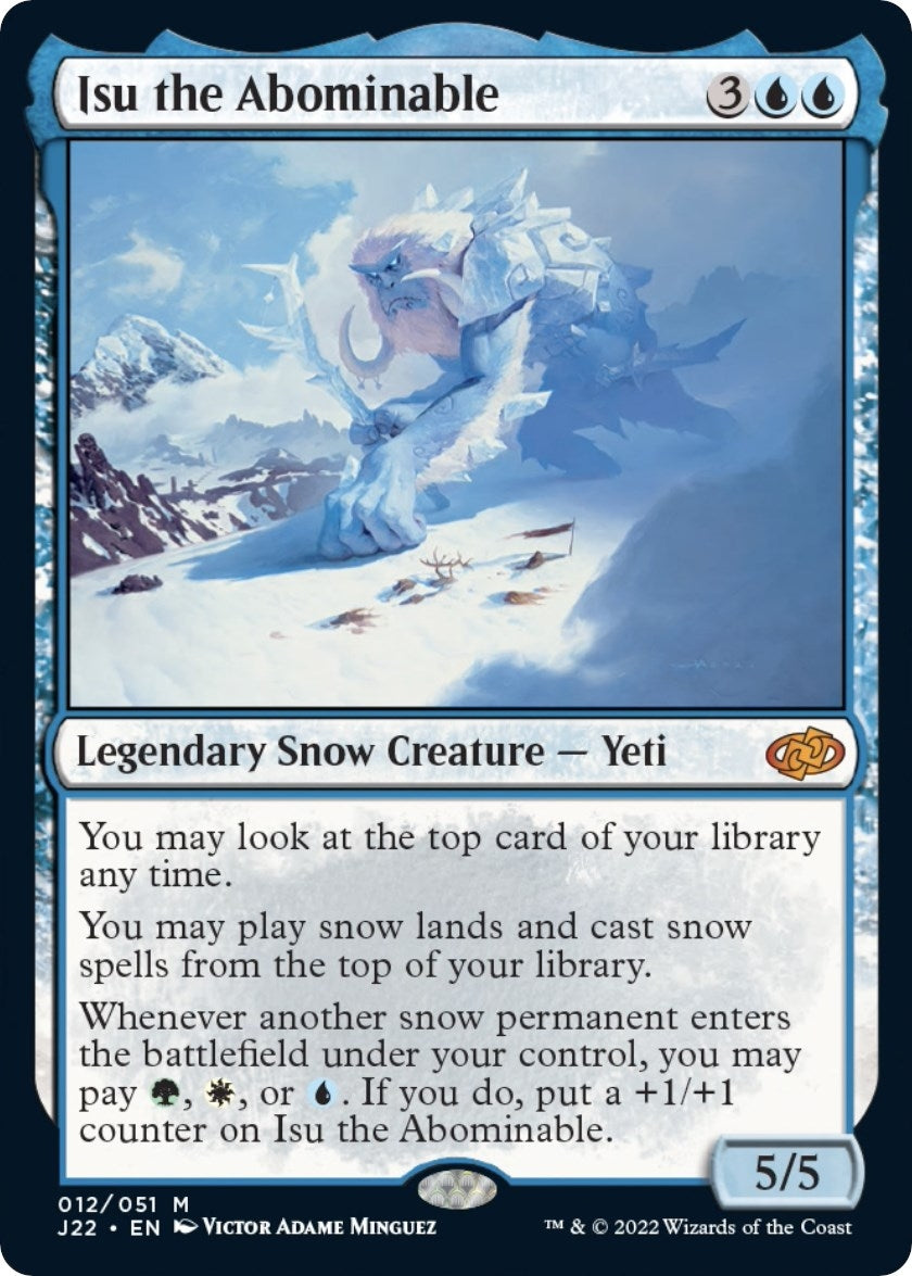 Image for Isu the Abominable (12) (Jumpstart 2022) (J22) - Magic: The Gathering