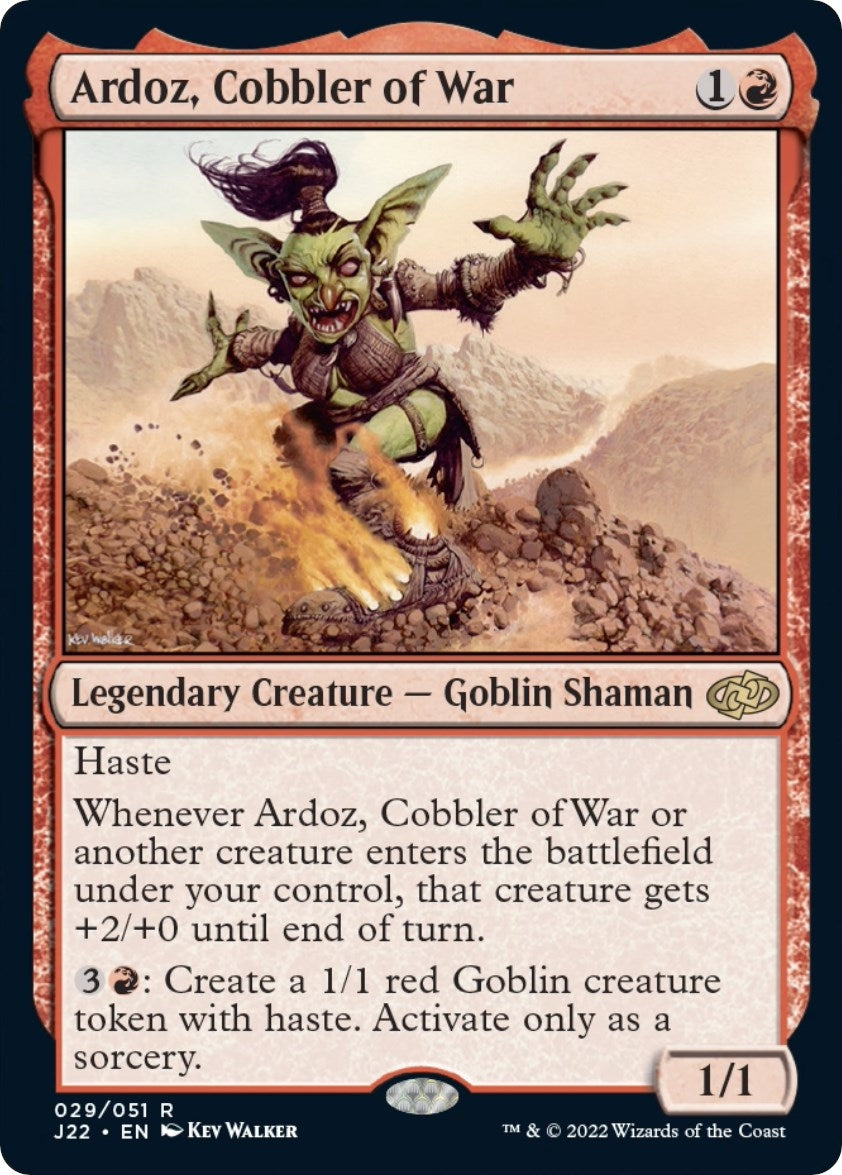 Image for Ardoz, Cobbler of War (29) (Jumpstart 2022) (J22) - Magic: The Gathering