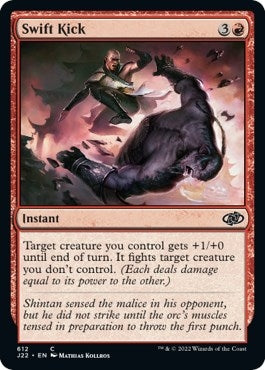 Image for Swift Kick (612) (Jumpstart 2022) (J22) - Magic: The Gathering