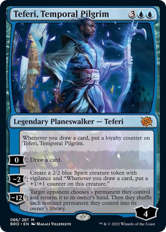 Image for Teferi, Temporal Pilgrim (66) (The Brothers' War) (BRO) - Magic: The Gathering