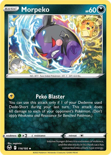 Image for Morpeko (116/195) (SWSH12: Silver Tempest) - Pokemon