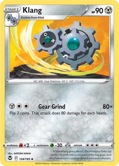 Image for Klang (124/195) (SWSH12: Silver Tempest) - Pokemon