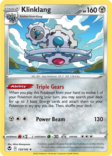 Image for Klinklang (125/195) (SWSH12: Silver Tempest) - Pokemon