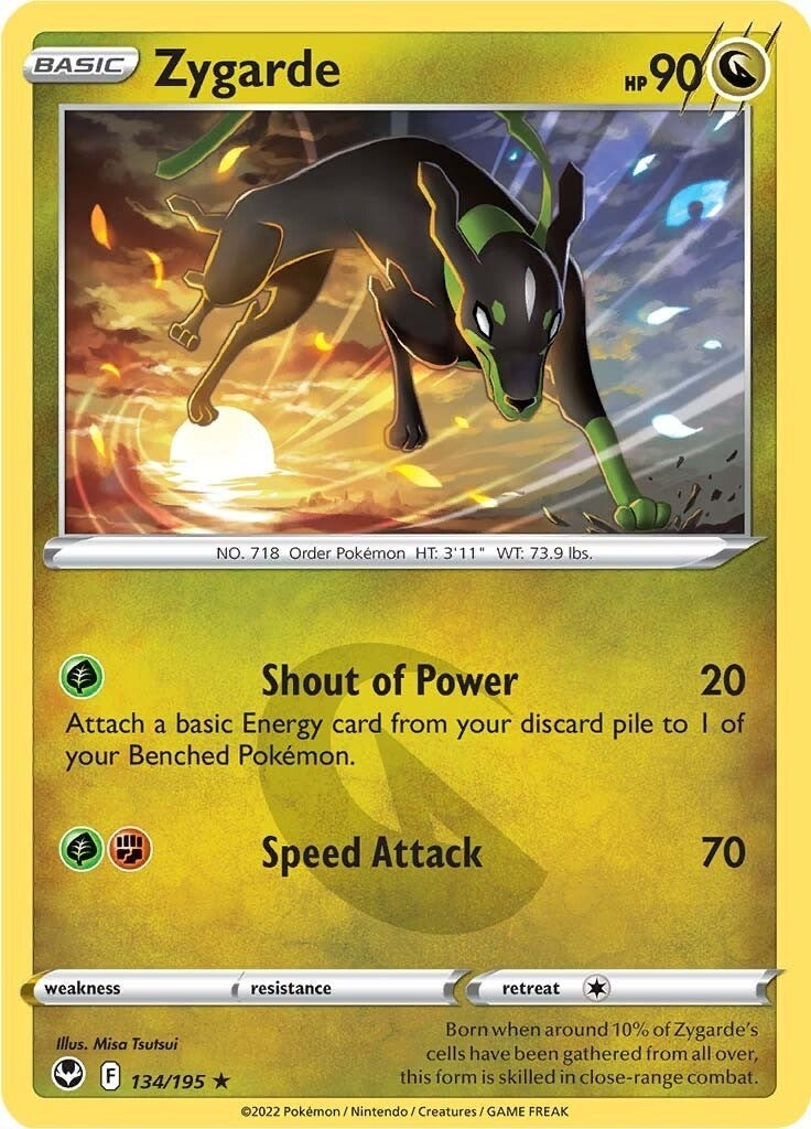 Image for Zygarde (134/195) (SWSH12: Silver Tempest) - Pokemon