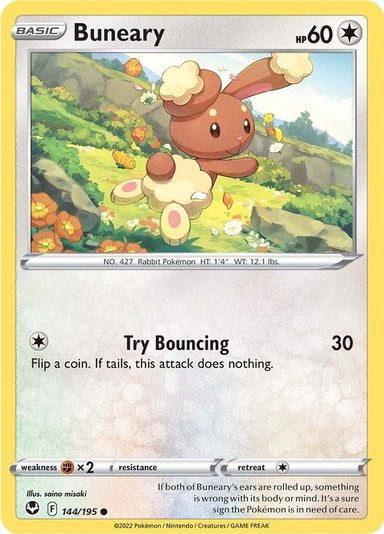 Image for Buneary (144/195) (SWSH12: Silver Tempest) - Pokemon