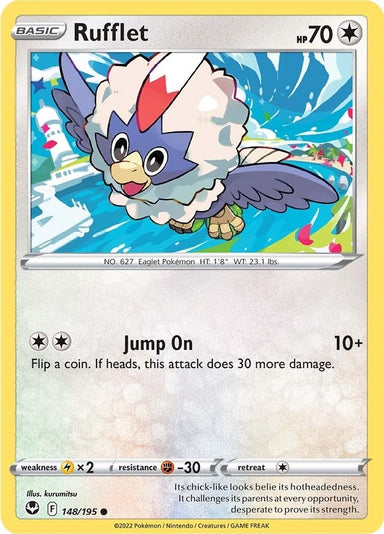 Image for Rufflet (148/195) (SWSH12: Silver Tempest) - Pokemon