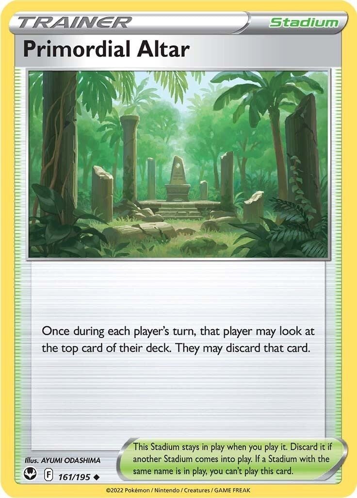 Image for Primordial Altar (161/195) (SWSH12: Silver Tempest) - Pokemon