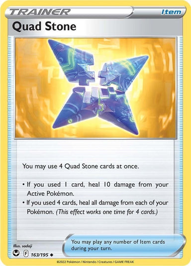 Image for Quad Stone (163/195) (SWSH12: Silver Tempest) - Pokemon