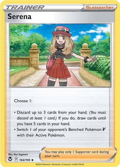 Image for Serena (164/195) (SWSH12: Silver Tempest) - Pokemon