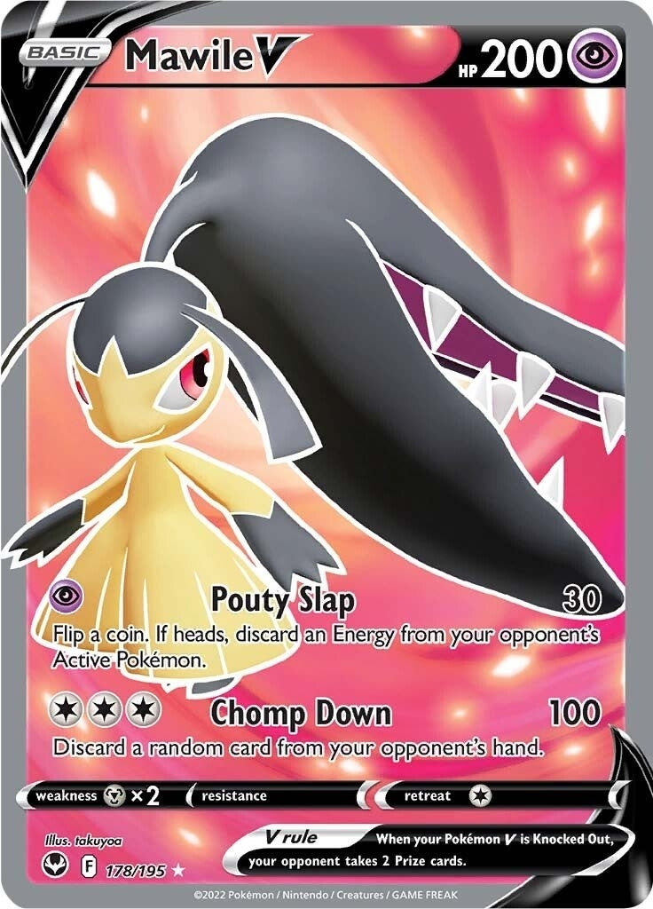 Image for Mawile V (Full Art) (178/195) (SWSH12: Silver Tempest) - Pokemon