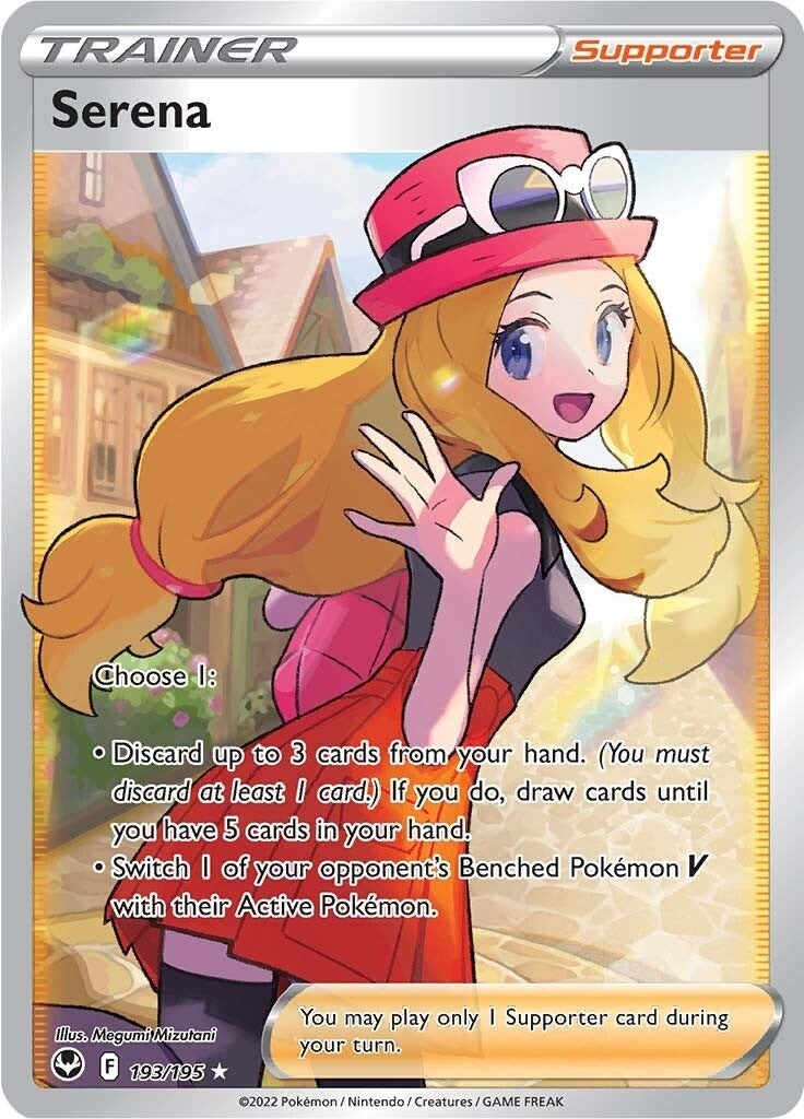 Image for Serena (Full Art) (193/195) (SWSH12: Silver Tempest) - Pokemon