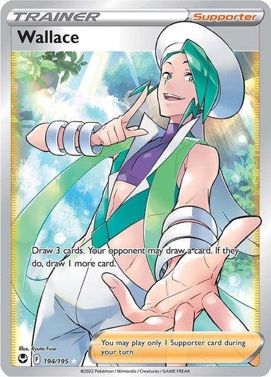 Image for Wallace (Full Art) (194/195) (SWSH12: Silver Tempest) - Pokemon