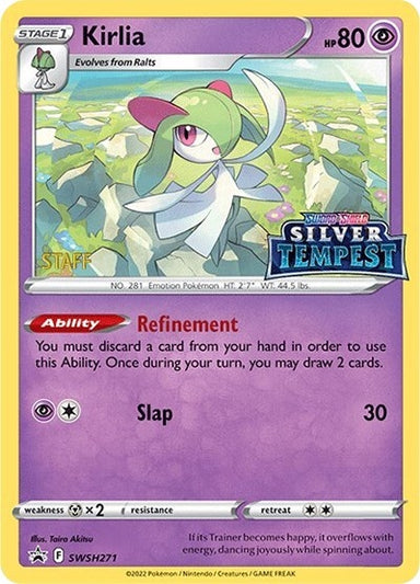 Image for Kirlia - SWSH271 (Prerelease) [STAFF] (SWSH271) (SWSH: Sword & Shield Promo Cards) - Pokemon