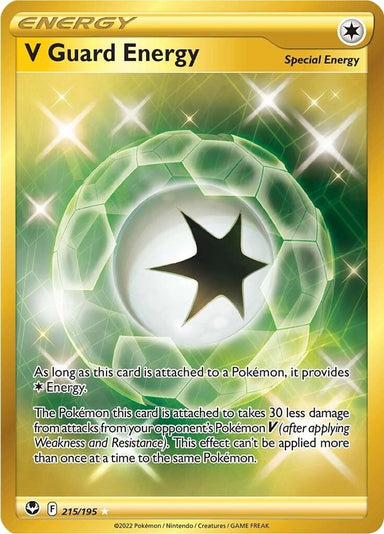 Image for V Guard Energy (Secret) (215/195) (SWSH12: Silver Tempest) - Pokemon