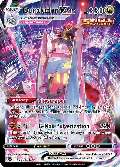 Image for Duraludon VMAX (TG21/TG30) (SWSH12: Silver Tempest Trainer Gallery) (SWSH12: TG) - Pokemon