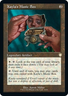 Image for Kayla's Music Box (Retro Frame) (15) - Magic: The Gathering