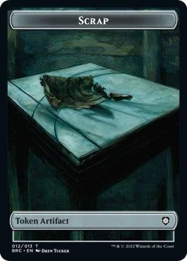 Image for Scrap // Powerstone Double-Sided Token (12 // 7) - Magic: The Gathering