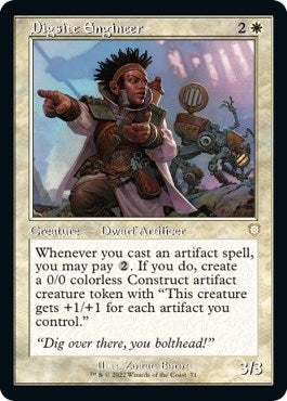 Image for Digsite Engineer (Retro Frame) (71) - Magic: The Gathering
