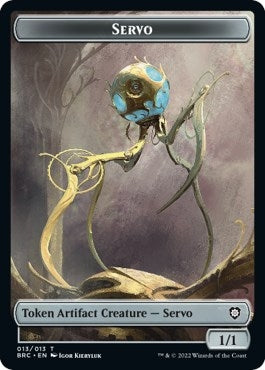 Image for Servo // Construct (005) Double-Sided Token (13 // 5) - Magic: The Gathering