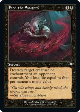Image for Feed the Swarm (Retro Frame) (106) - Magic: The Gathering