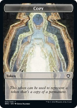 Image for Copy // Thopter (006) Double-Sided Token (1 // 6) - Magic: The Gathering