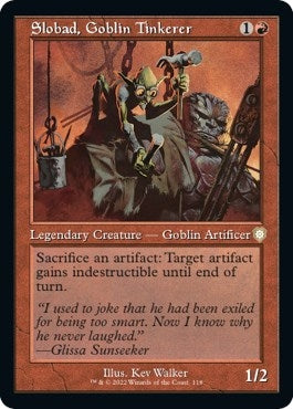 Image for Slobad, Goblin Tinkerer (Retro Frame) (118) - Magic: The Gathering