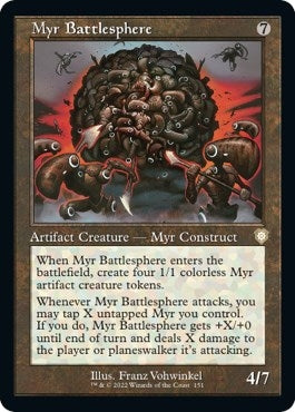 Image for Myr Battlesphere (Retro Frame) (151) - Magic: The Gathering