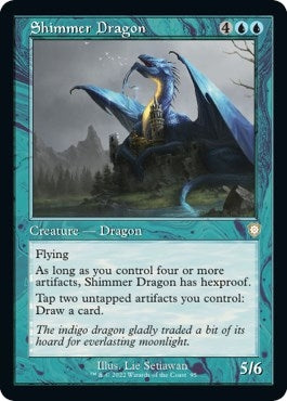 Image for Shimmer Dragon (Retro Frame) (95) - Magic: The Gathering