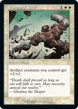 Image for Tempered Steel (Retro Frame) (76) - Magic: The Gathering