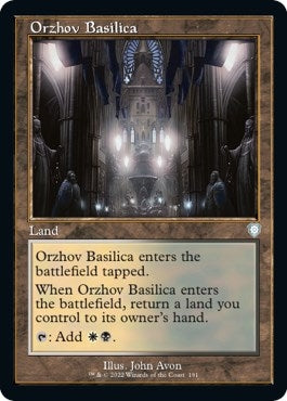 Image for Orzhov Basilica (Retro Frame) (191) - Magic: The Gathering
