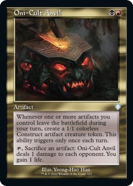Image for Oni-Cult Anvil (Retro Frame) (127) - Magic: The Gathering