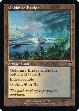 Image for Goldmire Bridge (Retro Frame) (186) - Magic: The Gathering