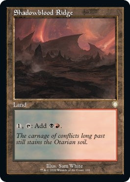 Image for Shadowblood Ridge (Retro Frame) (199) - Magic: The Gathering