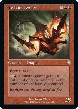 Image for Hellkite Igniter (Retro Frame) (117) - Magic: The Gathering