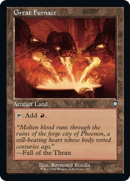 Image for Great Furnace (Retro Frame) (187) - Magic: The Gathering
